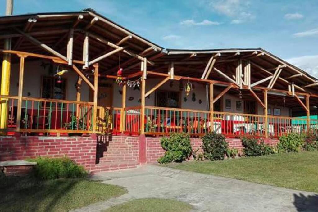 Finca En El Quindio Arrullo Cafetero Quimbaya Esterno foto