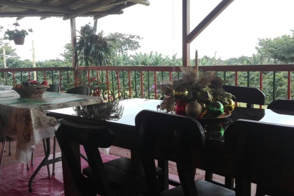 Finca En El Quindio Arrullo Cafetero Quimbaya Esterno foto